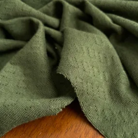 100% Organic Cotton Pointelle in Green | Designed in Denmark