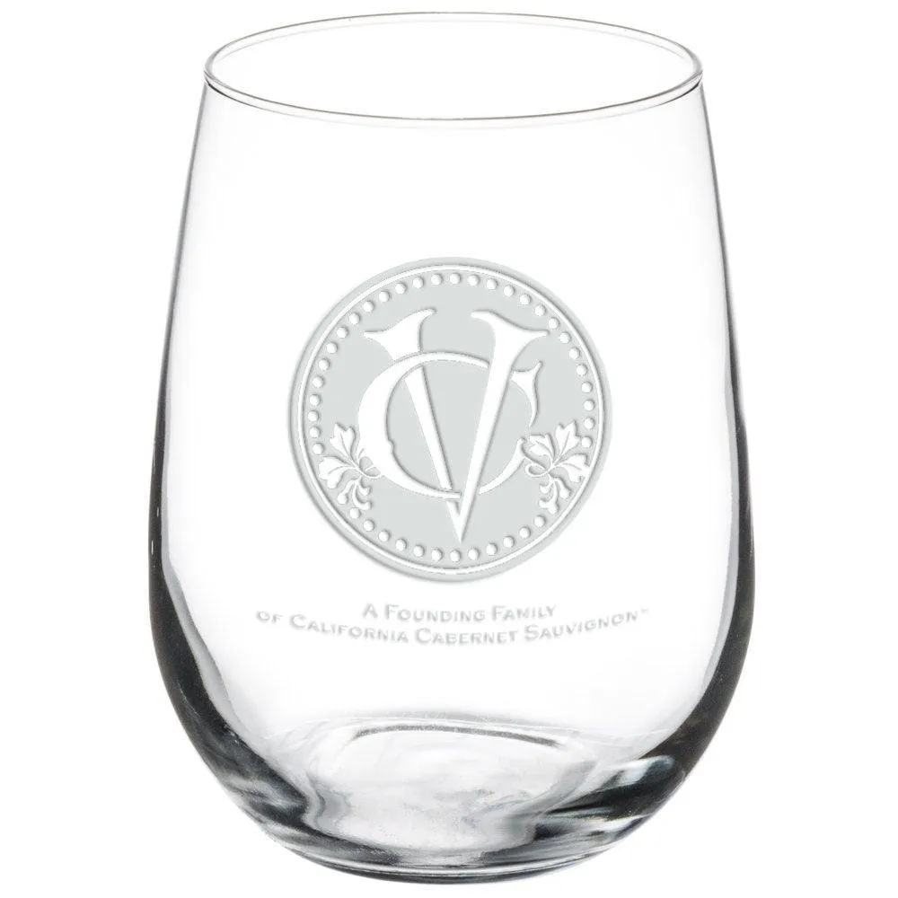 17 Oz. Stemless Wine Glass Customized with your Brand or Logo