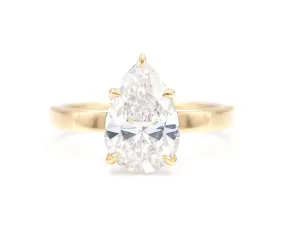 1.78-Carat Pear Diamond Solitaire