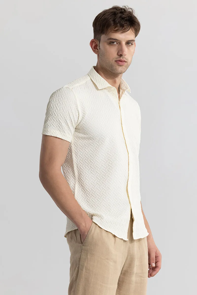 Airy Allure Cream Shirt