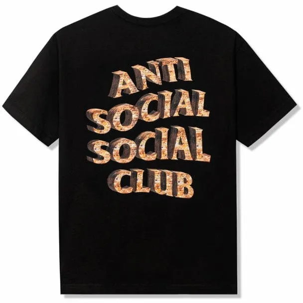 Anti Social Social Club White Picket Fence Tee (Black)