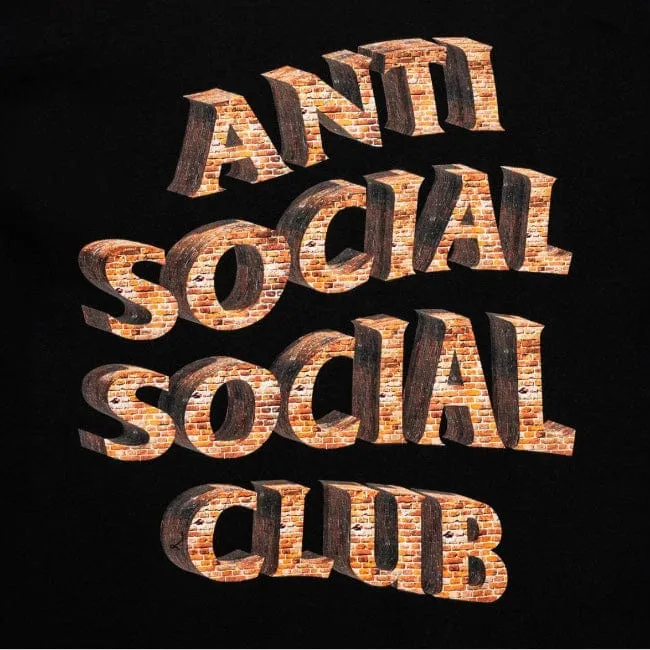 Anti Social Social Club White Picket Fence Tee (Black)