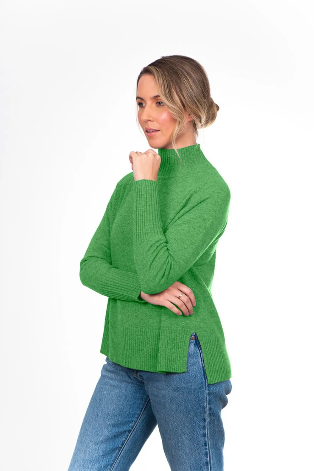 Bianca Cropped Raglan Sleeve | Fern