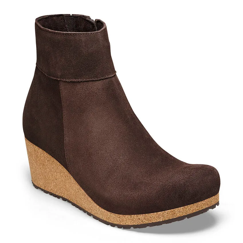 'Birkenstock' Women's Ebba Suede Leather Ankle Boot - Roast