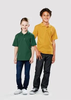 Biz Collection  Kids Crew S/S Polo(2nd 8 Colours) (P400KS)