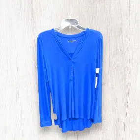 Blue Top Long Sleeve Canyon River Blues, Size S