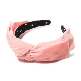 BLUSH SHIRLEY WIDE RIBBON HEADBAND