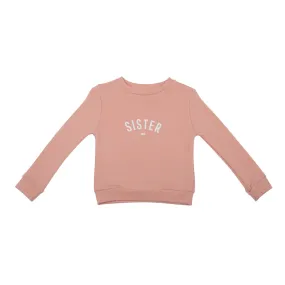 Bob & Blossom- Blush Pink  Sister Sweatshirt