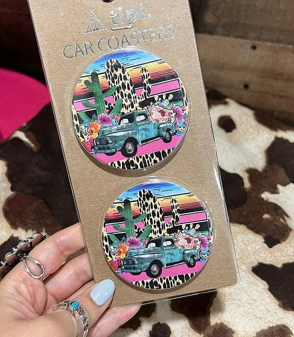 Car coasters SET OF 2