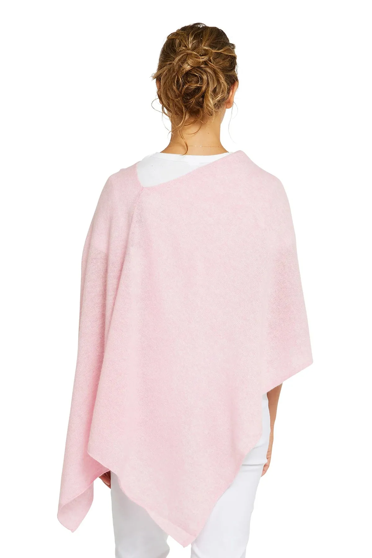 Cashmere Topper - Pink Swirl