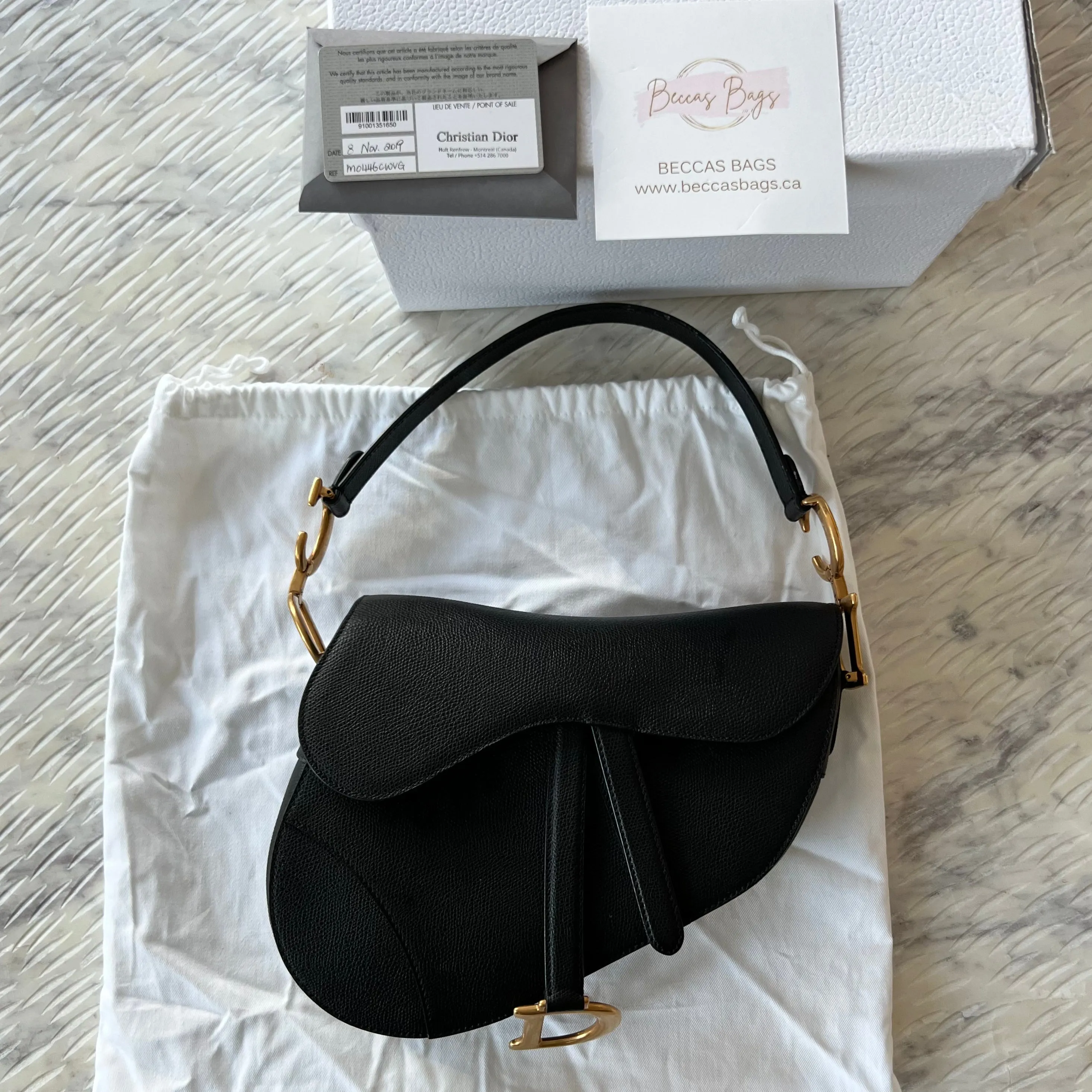 Christian Dior Saddle Bag