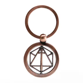 Critical Role Spinning Keychain