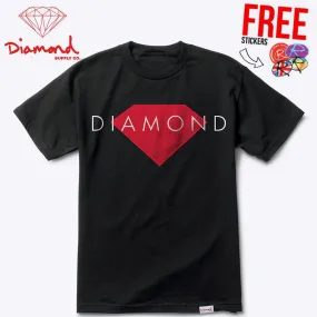 Diamond Supply Co. Solid T-Shirt, Black