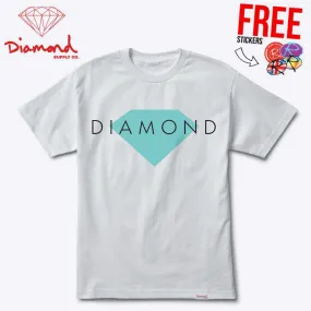 Diamond Supply Co. Solid T-Shirt, White