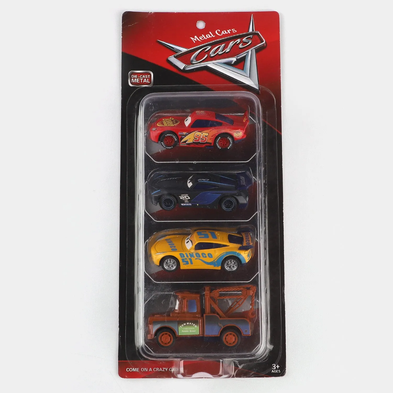 Die Cast Cars 4Pcs Set