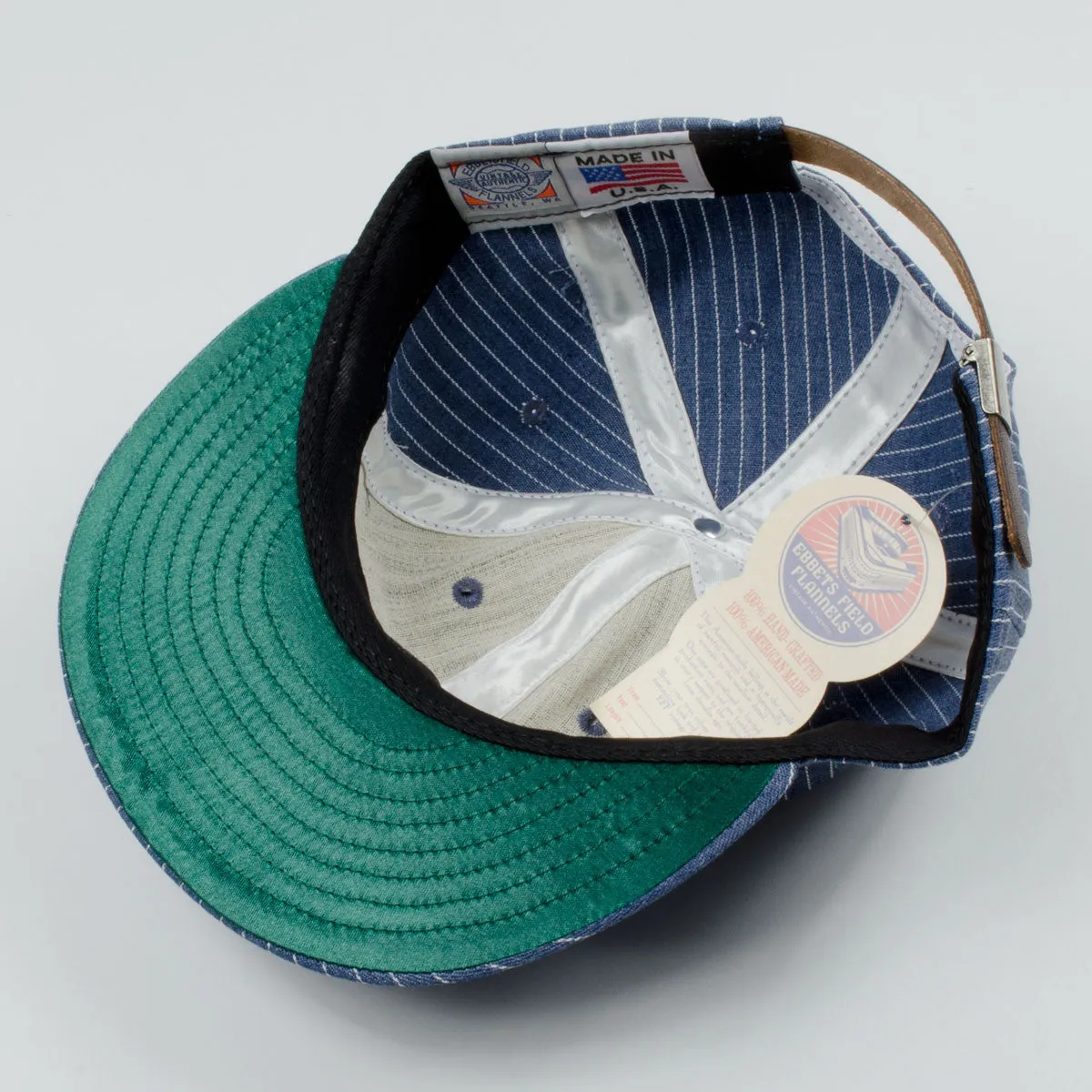 Ebbets - San Francisco Seals 1949 Cap (Adjustable Cotton) - Denim