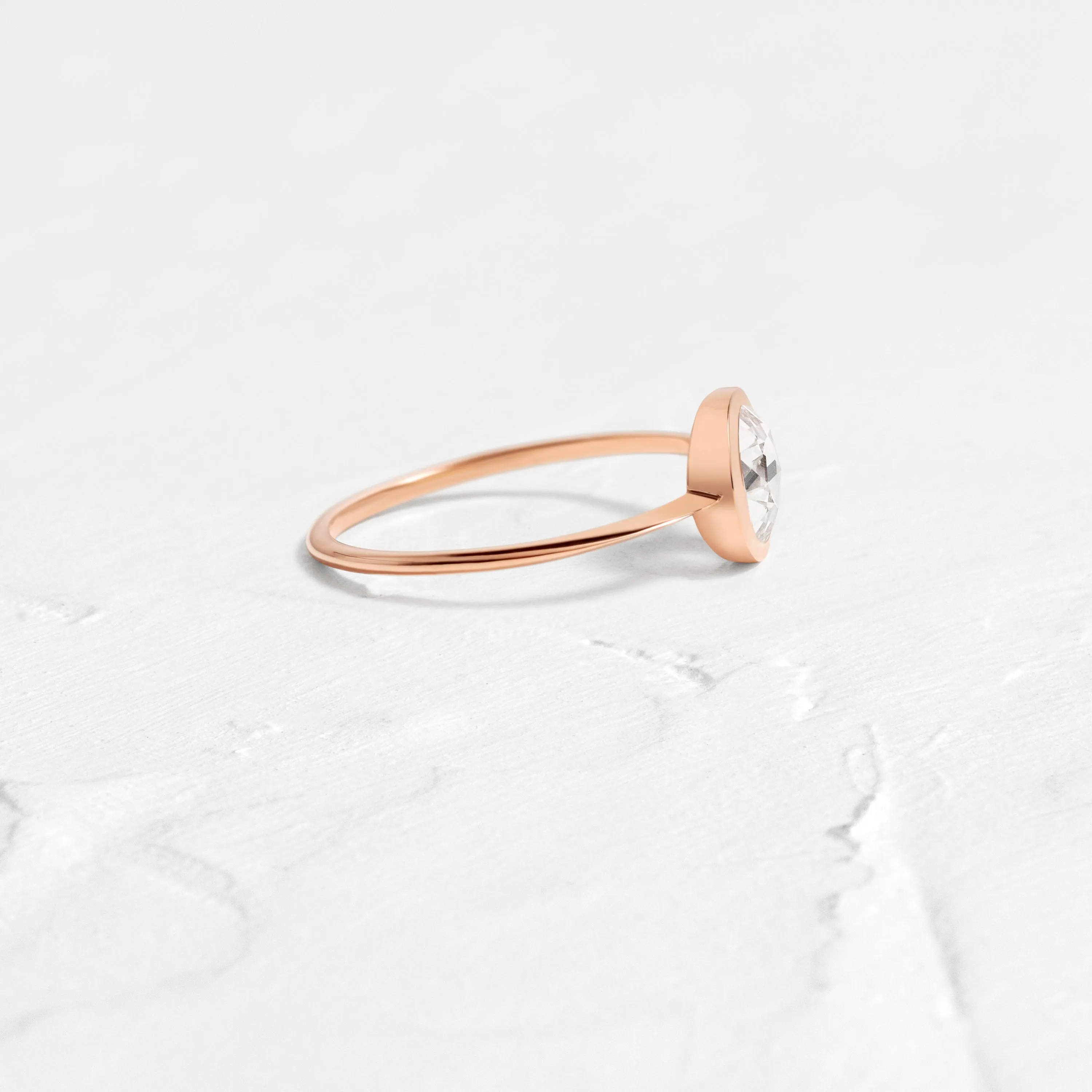 Edifice Ring, Rose Cut