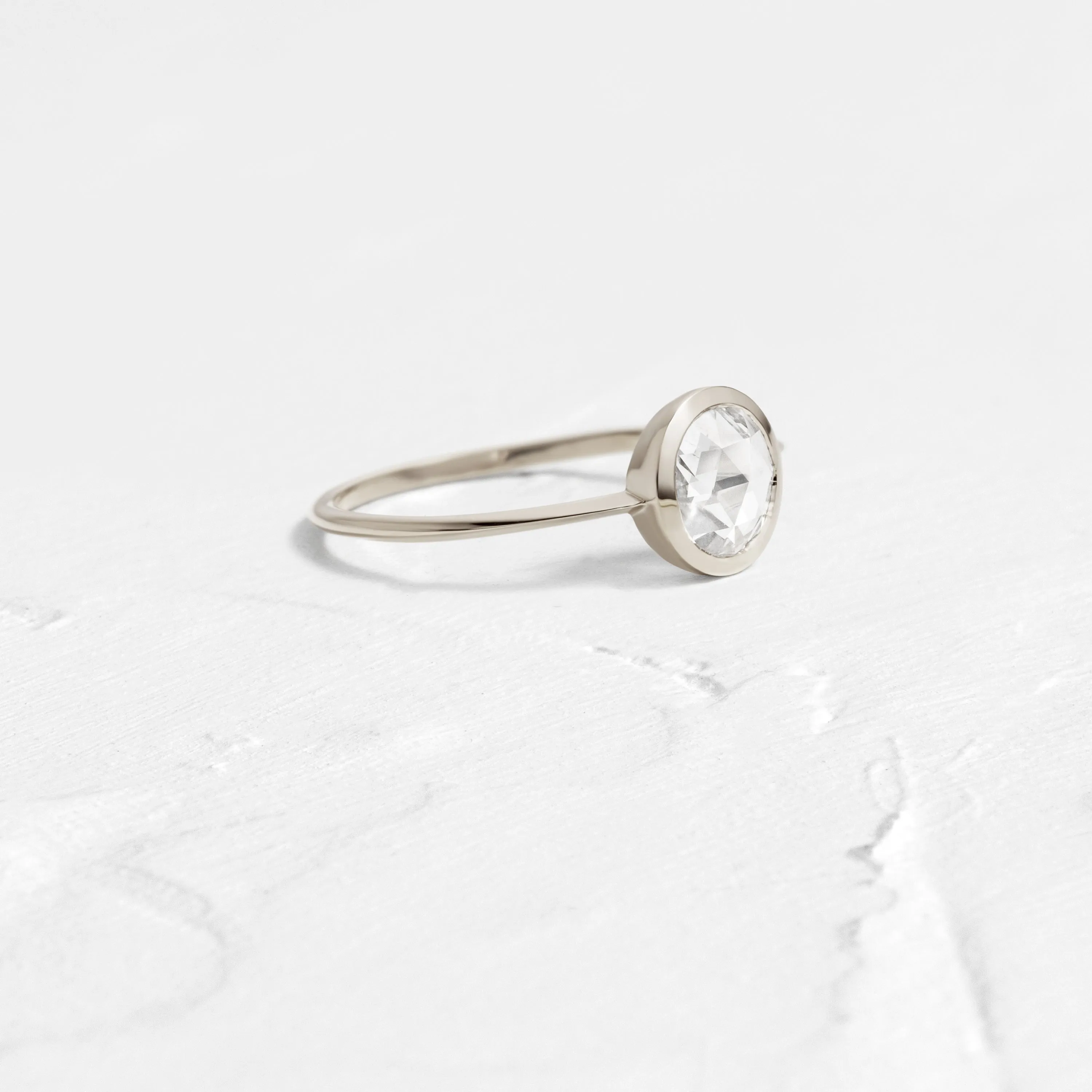 Edifice Ring, Rose Cut