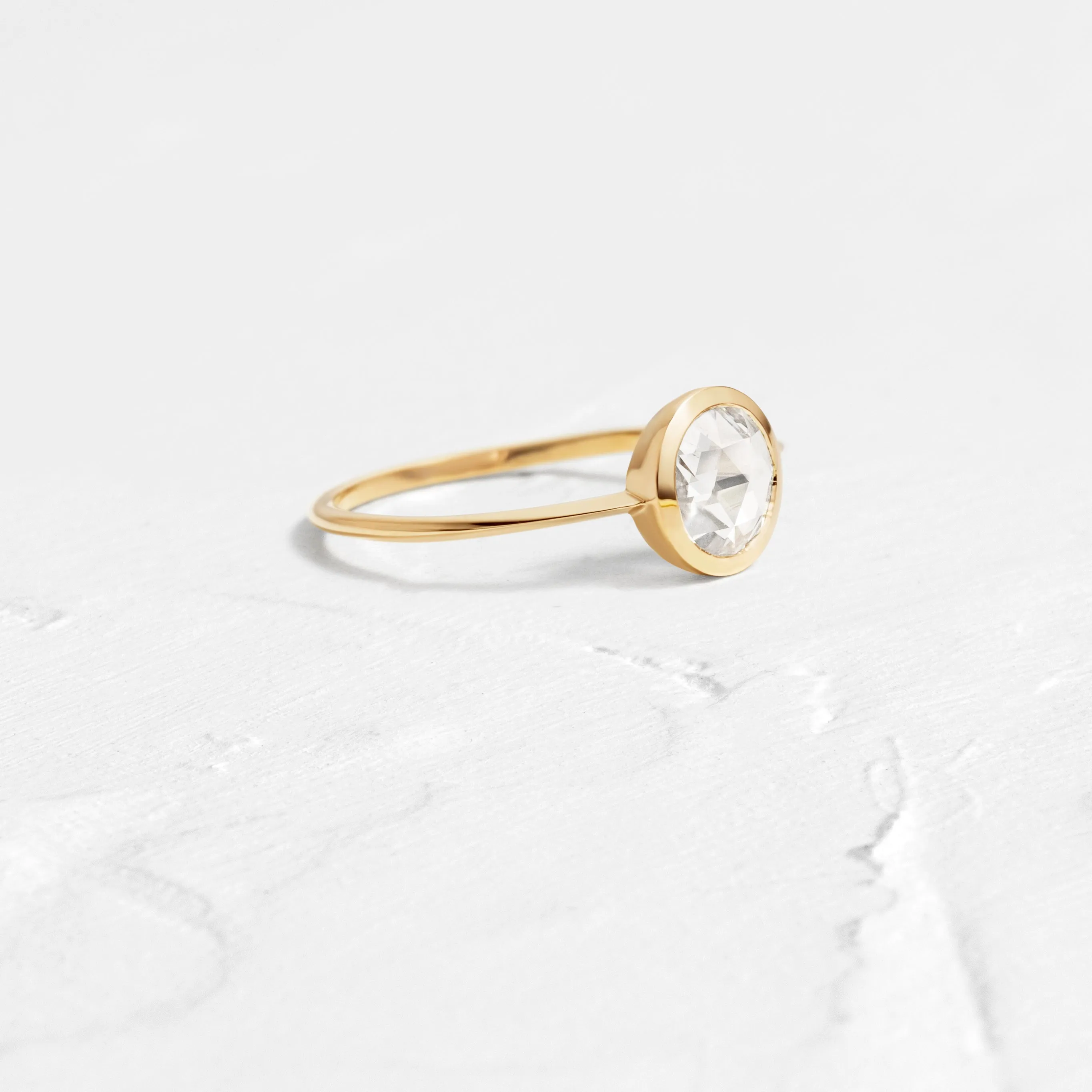 Edifice Ring, Rose Cut