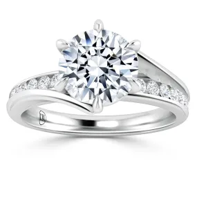 Elise - 18ct White Gold - Round