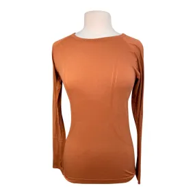 Euphoric Equestrian 'Calabasas Crewneck' in Burnt Sienna - Women's US 10