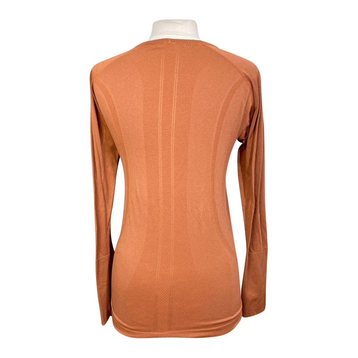 Euphoric Equestrian 'Calabasas Crewneck' in Burnt Sienna - Women's US 10