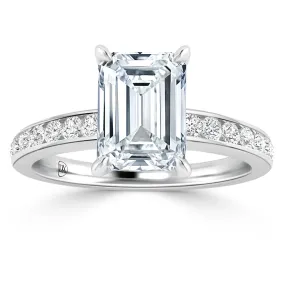 Eva - 18ct White Gold - Emerald