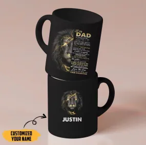 Gearhuman 3D Happy Father Day Gift My Dad Is My Greatest Hero Custom Name Mug