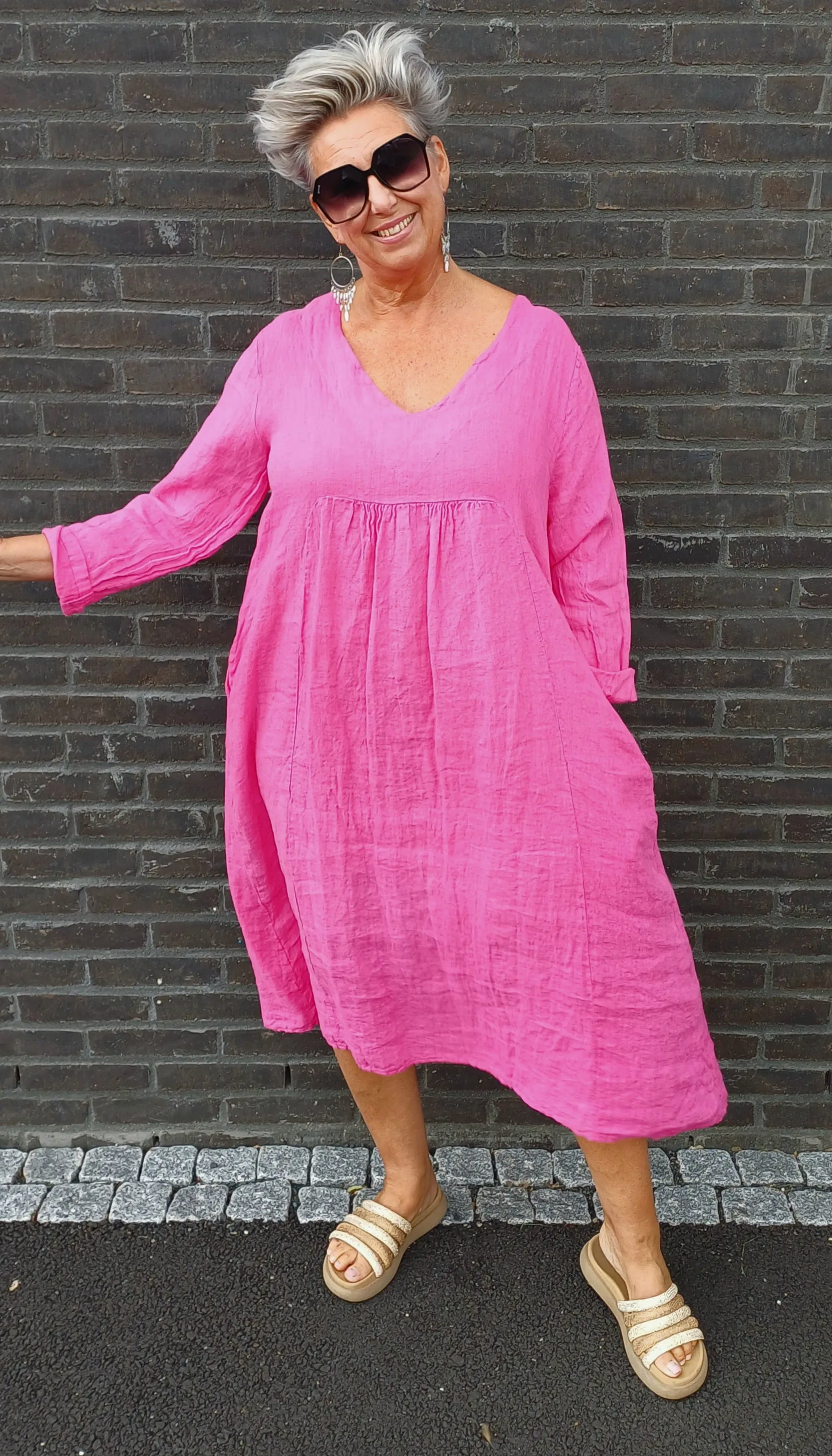 Gloria Dress Pink