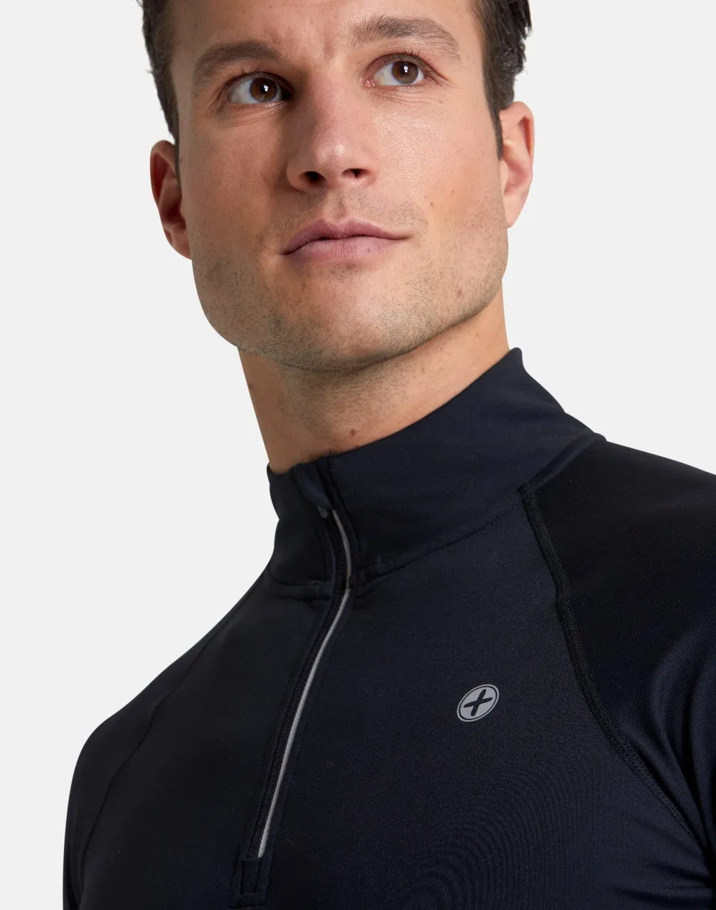 Gym Coffee Relentless Quarter Zip (Mens) - Black