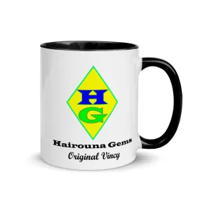 Hairouna Gems Mug with Color Inside (Left hand)