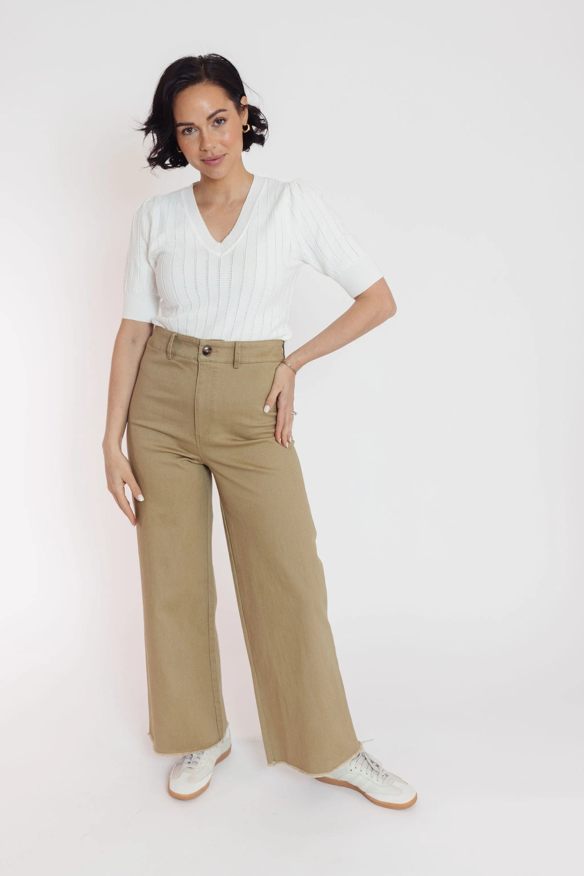 Harvest Field Pant in Straw