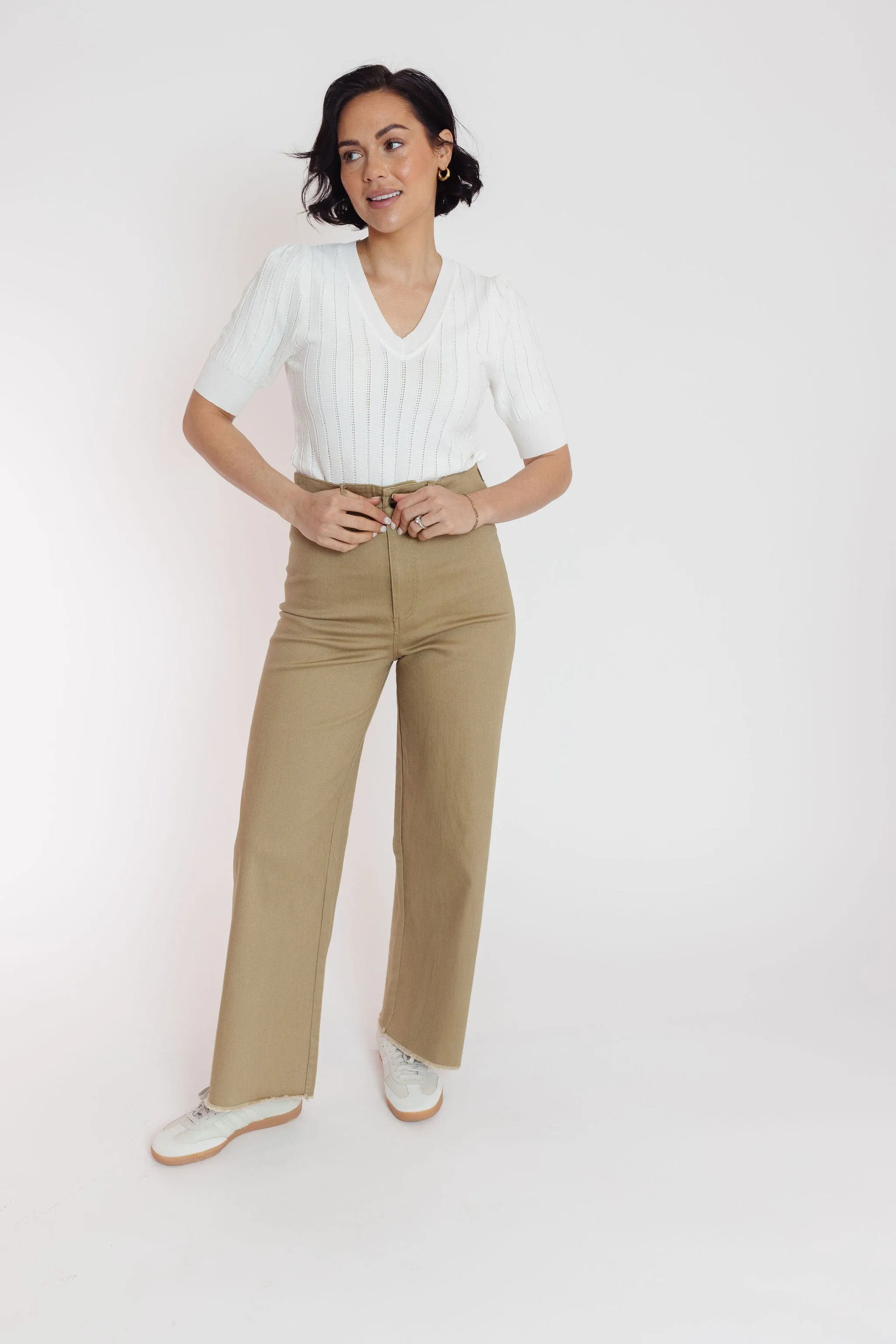 Harvest Field Pant in Straw