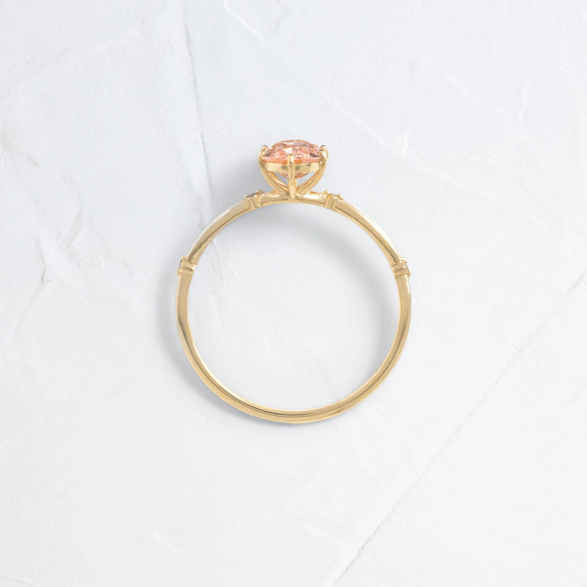 Hillside Ring, 1.02ct. Pink Diamond