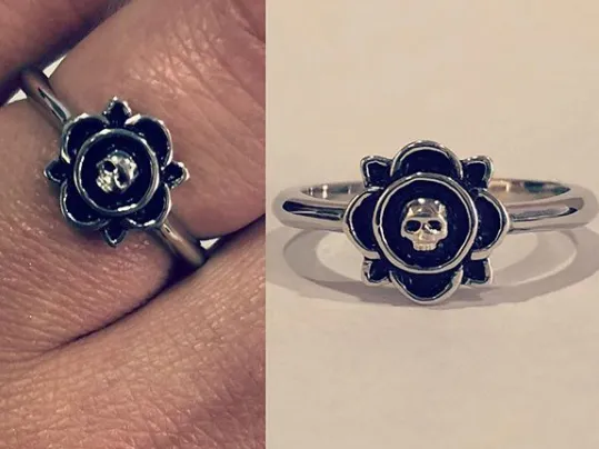 Irish Skull Ring-UDINC0426