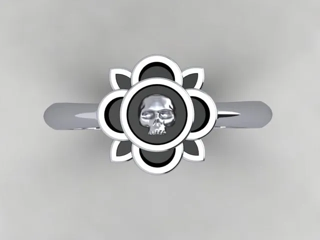 Irish Skull Ring-UDINC0426