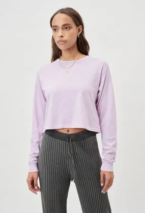 Jersey LS Cropped Tee / Prism