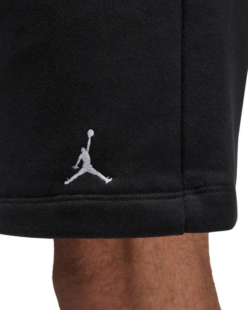 Jordan Essentials men's fleece cotton sports shorts FJ7782-010 black