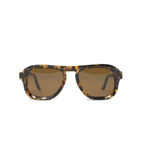 Lowercase x SOP Hustler Aviator Gold Tortoise Sun