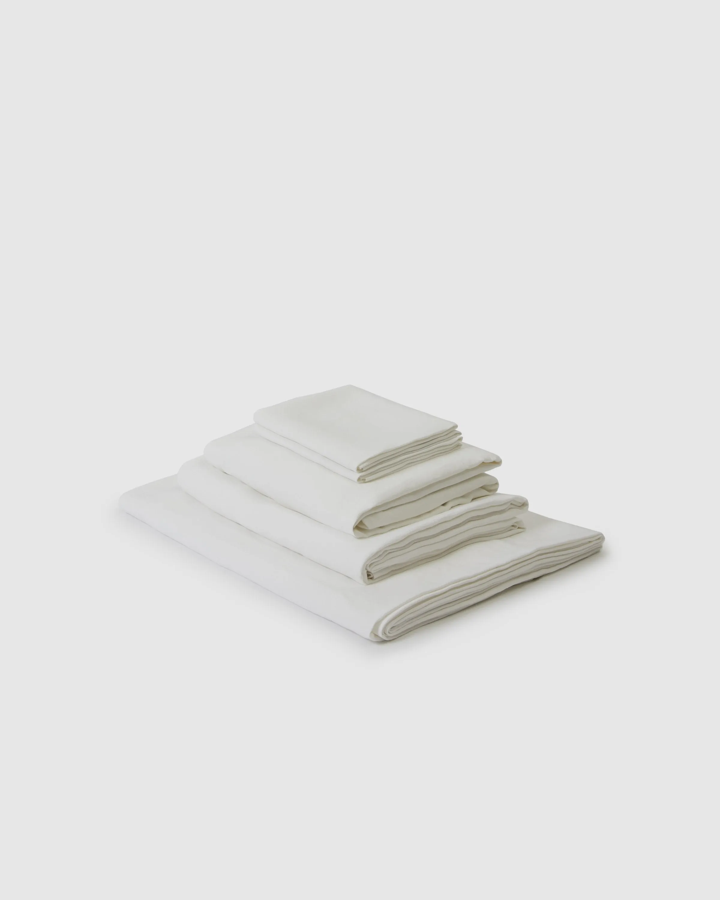 Marcel Linen Collection Set - Milk