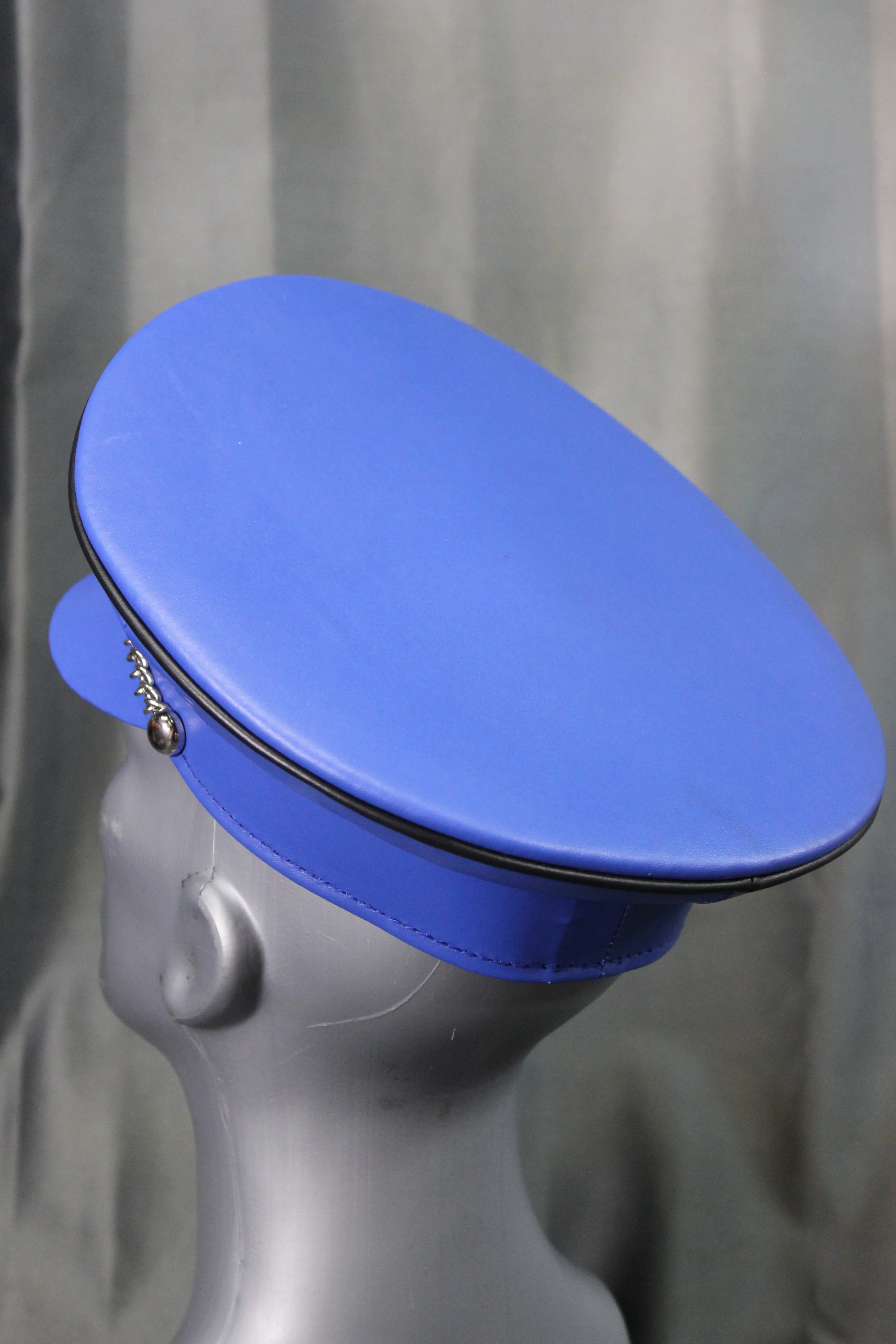 OnF Muir Cap in Blue with Black Trim