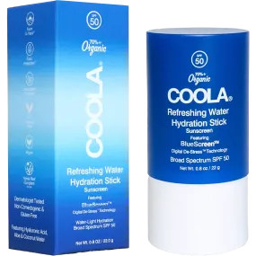 Refreshing Water Hydration Stick Organic Face Sunscreen SPF 50