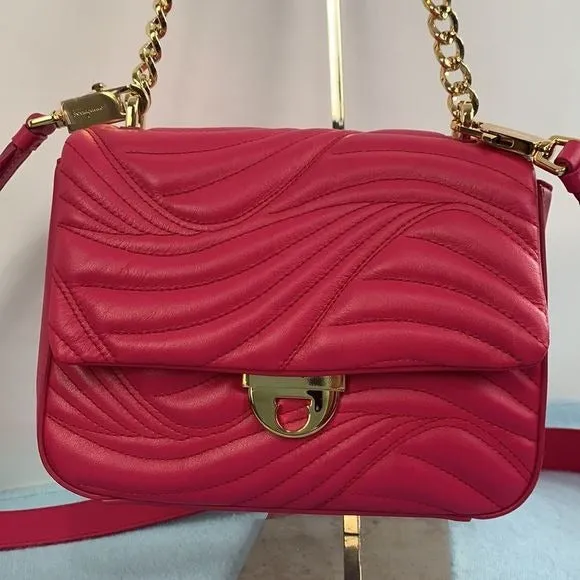 SalvatoreFerragamo NIB lexi pink crossbody bag