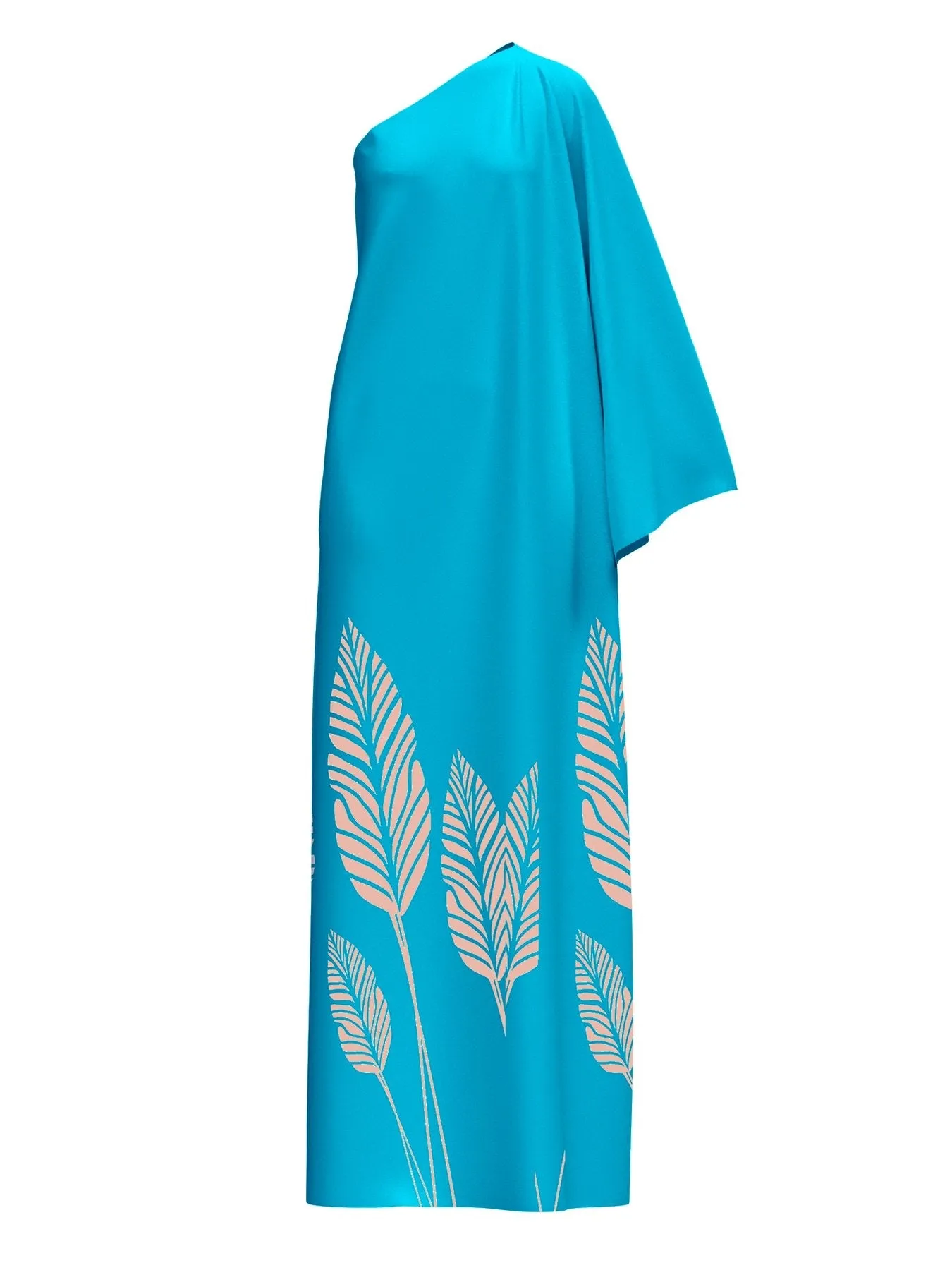 Satu Dress - Palms Blu