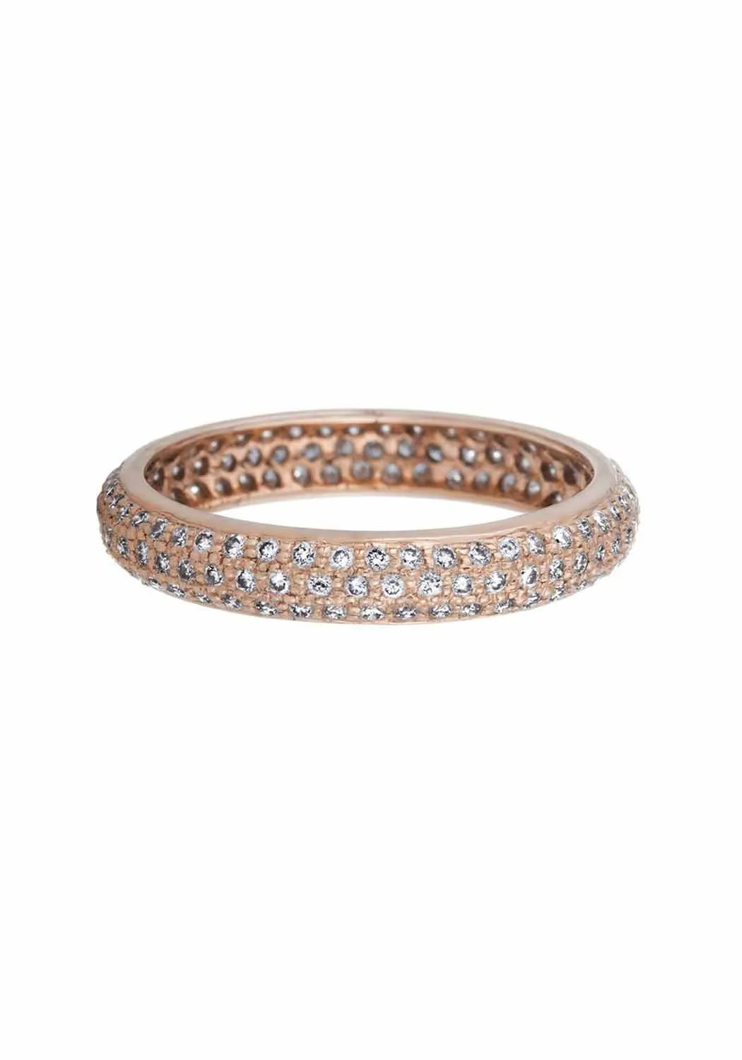 Sethi Couture Tire 18K Rose Gold Diamond Eternity Band