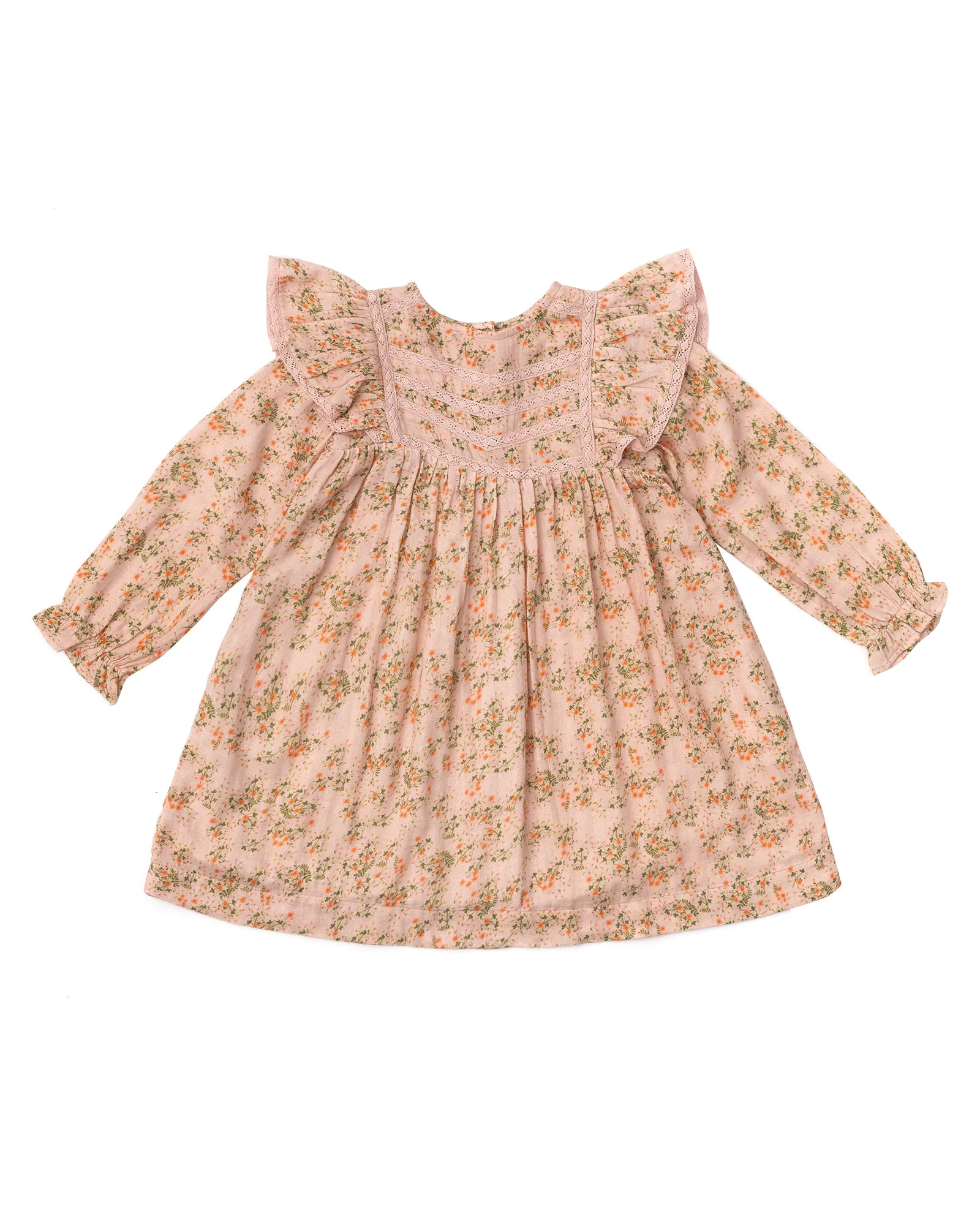 Sibella Dress - Baby Blooms