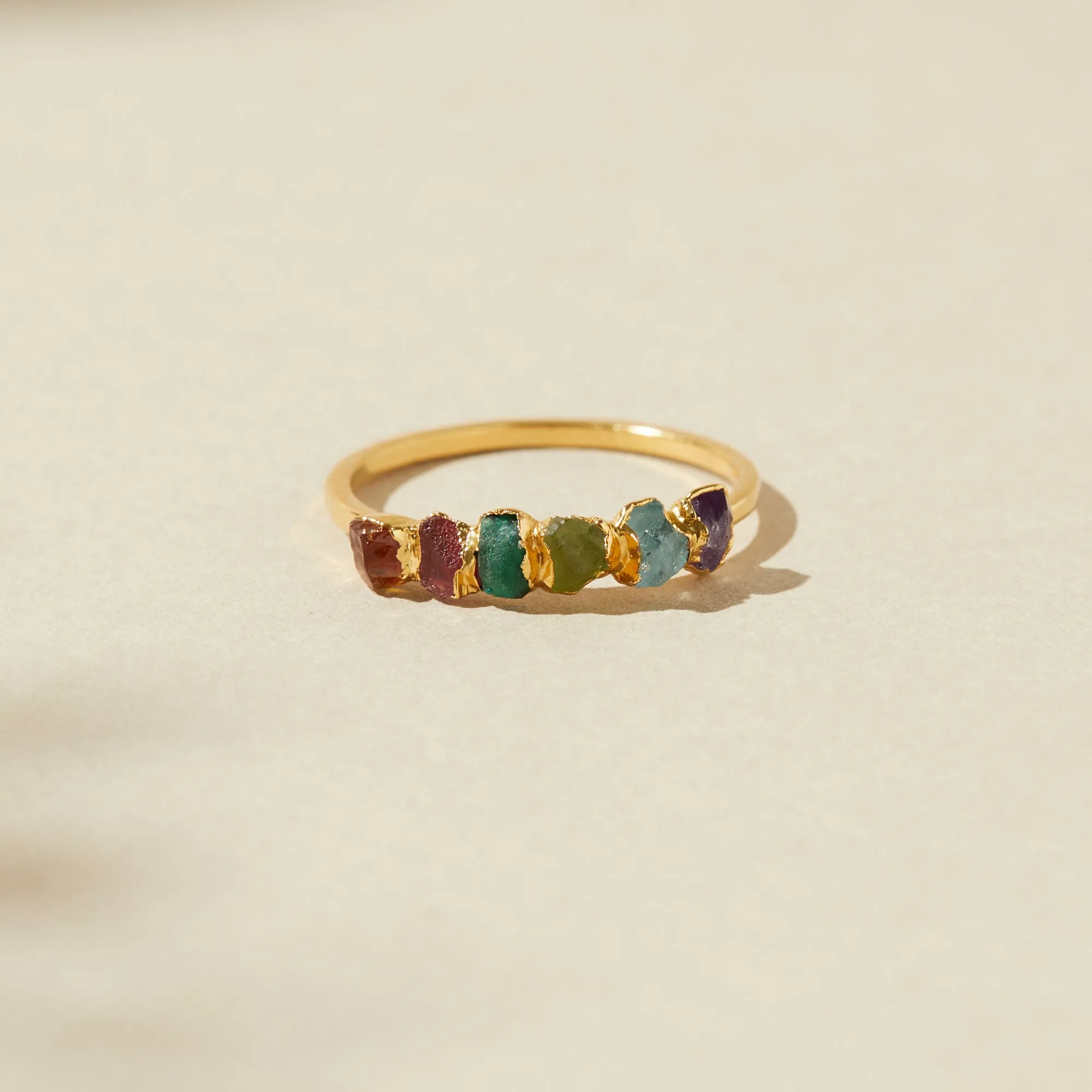 Wildflower Gemstone Ring