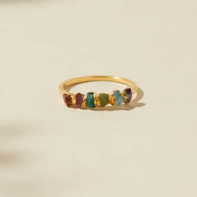 Wildflower Gemstone Ring