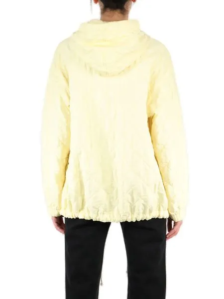 YELLOW QUILTED JACKET