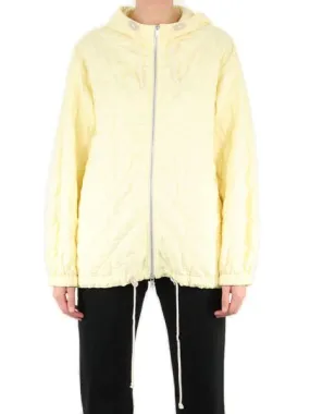 YELLOW QUILTED JACKET